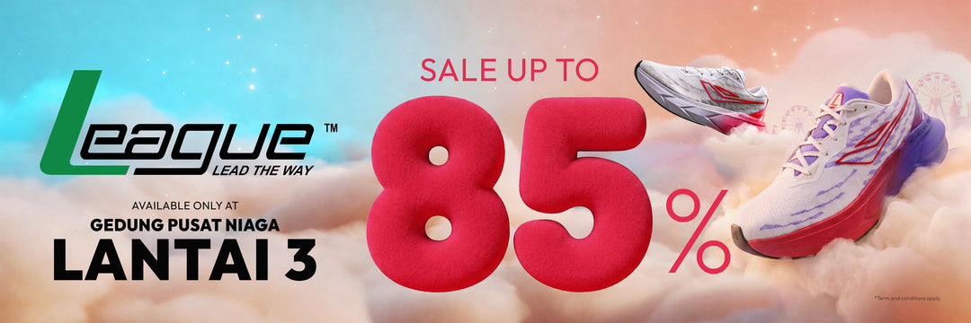 League Sports Market Resmi Hadir di PRJ 2026 — Sale Sampai 85%, Flash Sale, dan Banyak Kejutan Lainnya!