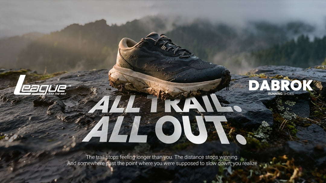 League Dabrok: Sepatu Trail Running Tangguh untuk Taklukkan Segala Medan