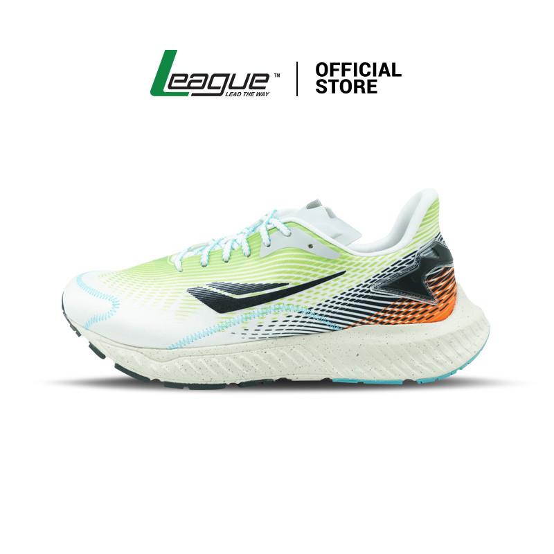 League White Knight White/Blue Sepatu Running Pria