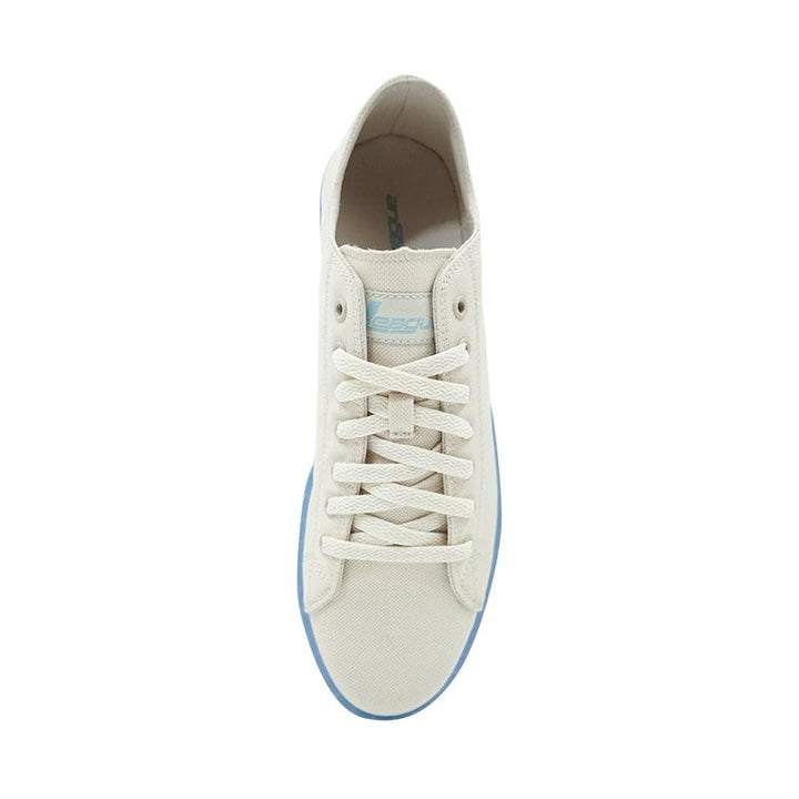 League J-Street Nylon FS White/Blue Loafers Pria