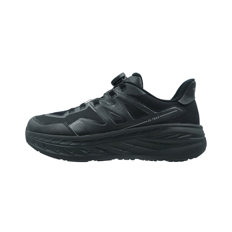 League Ultrax U Black/Black Sepatu Running Pria