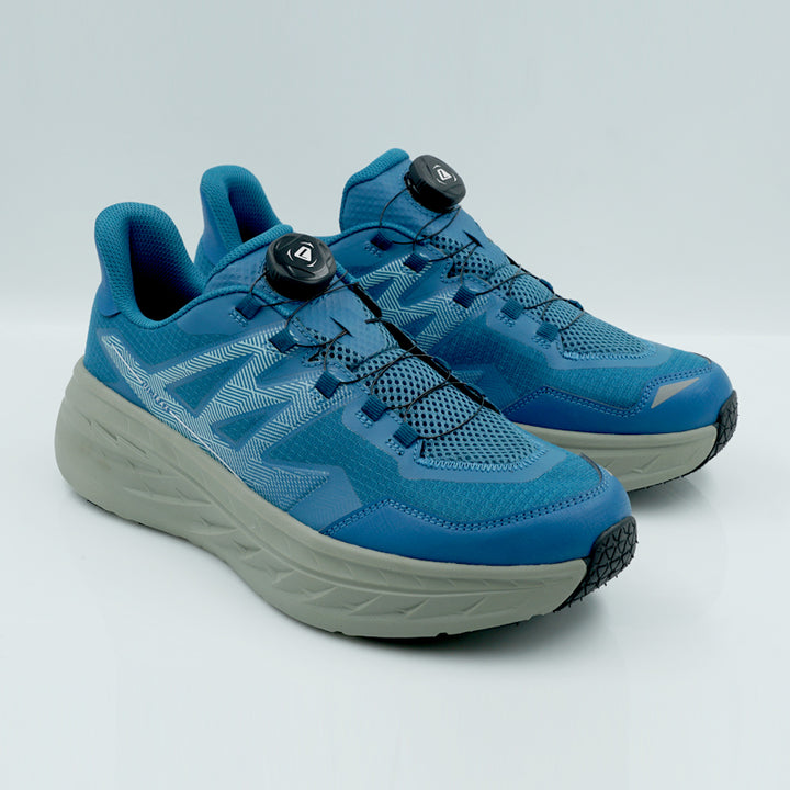 League Ultrax U Blue/Grey Sepatu Running Pria