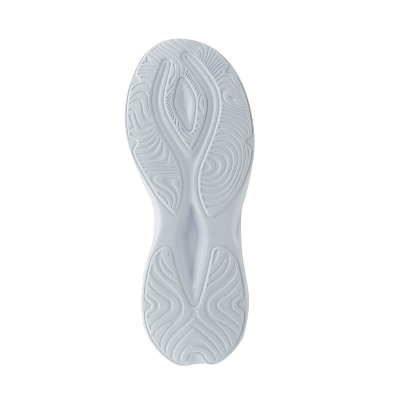 League Shinai U Grey/White Sepatu Running Pria