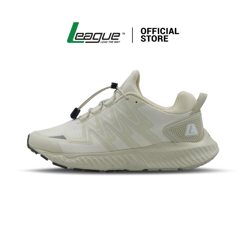 League Kumo 2 White/Grey Sepatu Running Pria