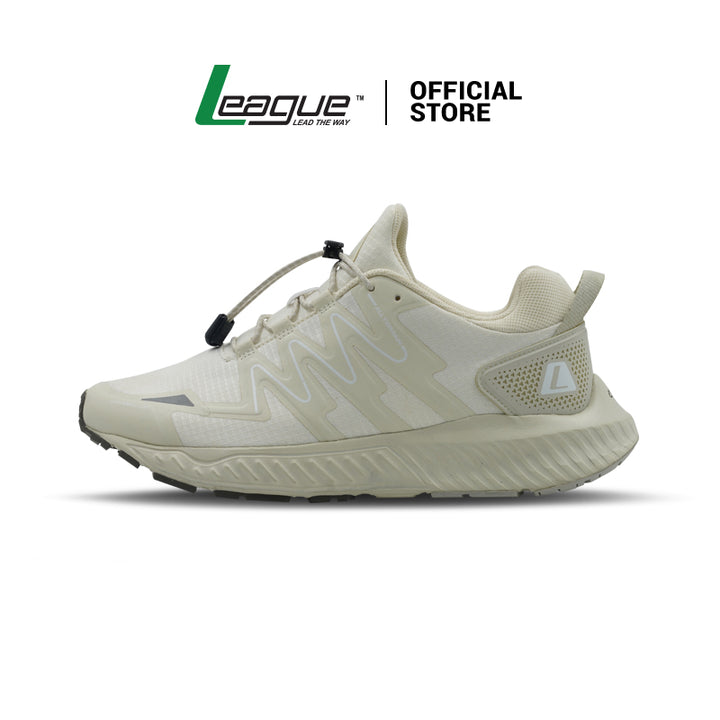 League Kumo 2 White/Grey Sepatu Running Pria