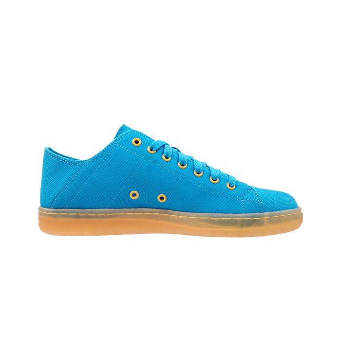 League J-Street Nylon FS Blue/Yellow Loafers Pria