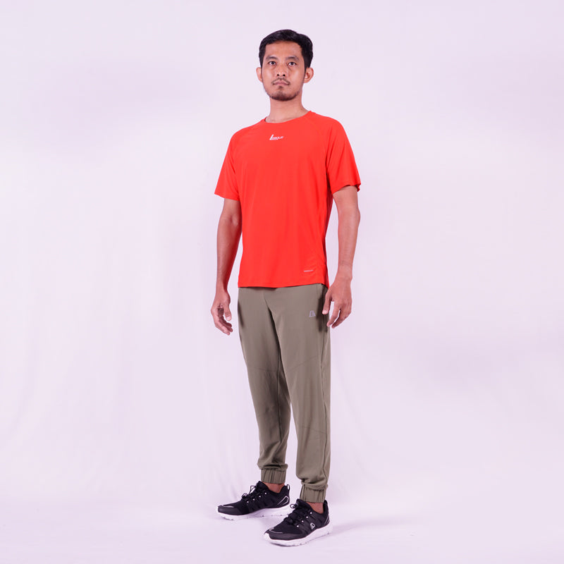 League Pakaian Men Jerseys Running Basico Running Jersey SS23MBJ2662H