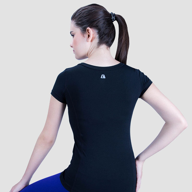 Actifit Apparel Wanita Tshirts Training Pose V-Tee FW15WVT2001