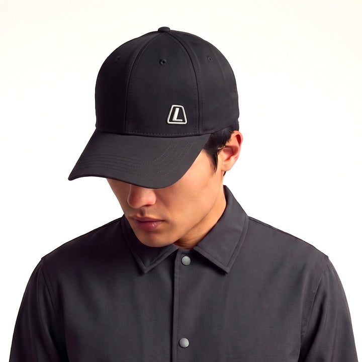 Stylo Snapback Hitam/Putih Tulang Uniseks
