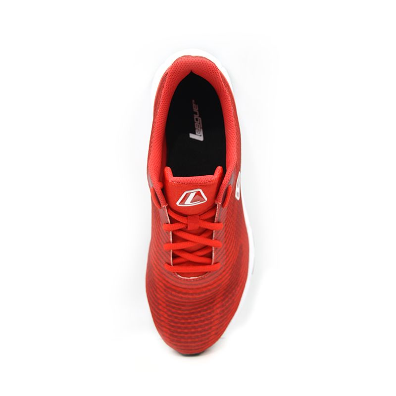 League Rass M Red/Red Sepatu Running Pria