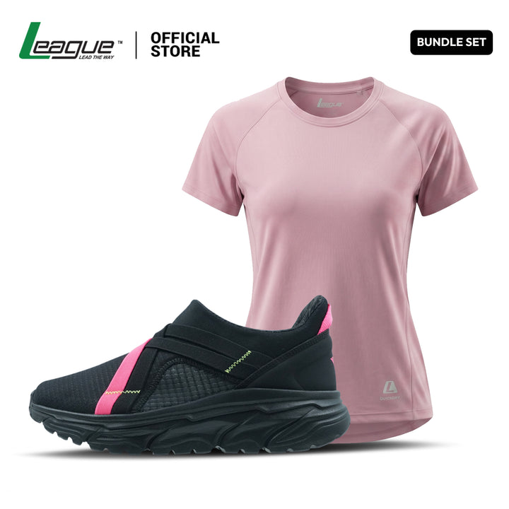 IU Women's SS Black/Pink Bundle