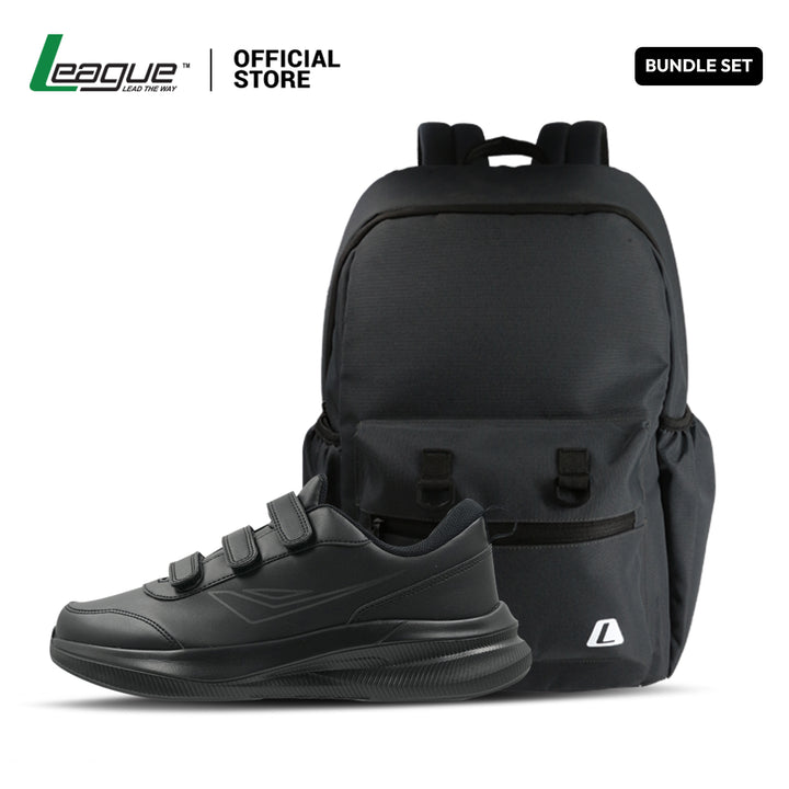Tachi Hitam/Gelap Back To School Loafers Bundling