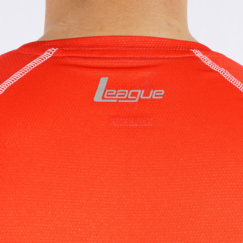 League Jerseys RUNNING Unisex Merah Putih Jersey FW23UIJ1661H
