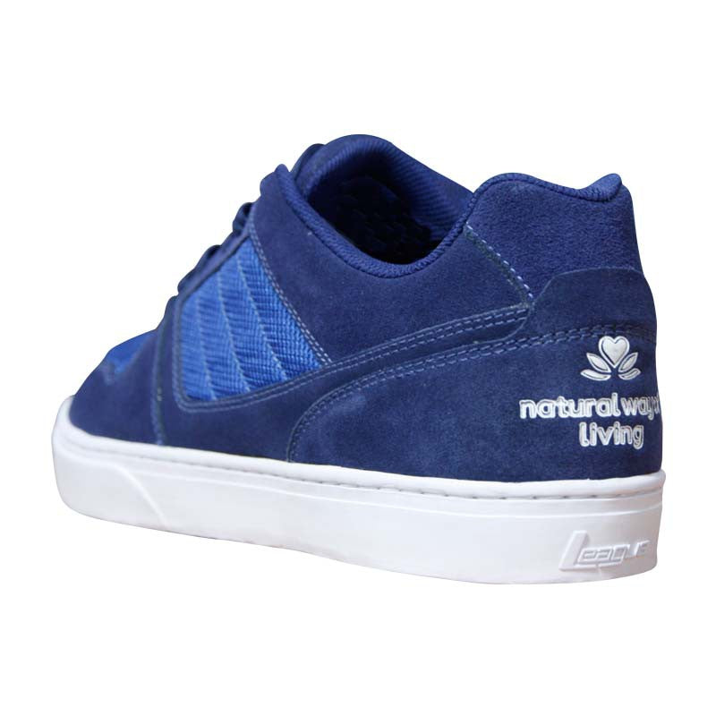 League Option U Blue/White Loafers Pria