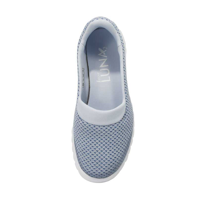 League Luna 2 Craftedknit Blue/Grey Sepatu Lifestyle Wanita