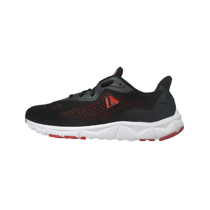 League Fireflash U Black/Black Sepatu Running Pria