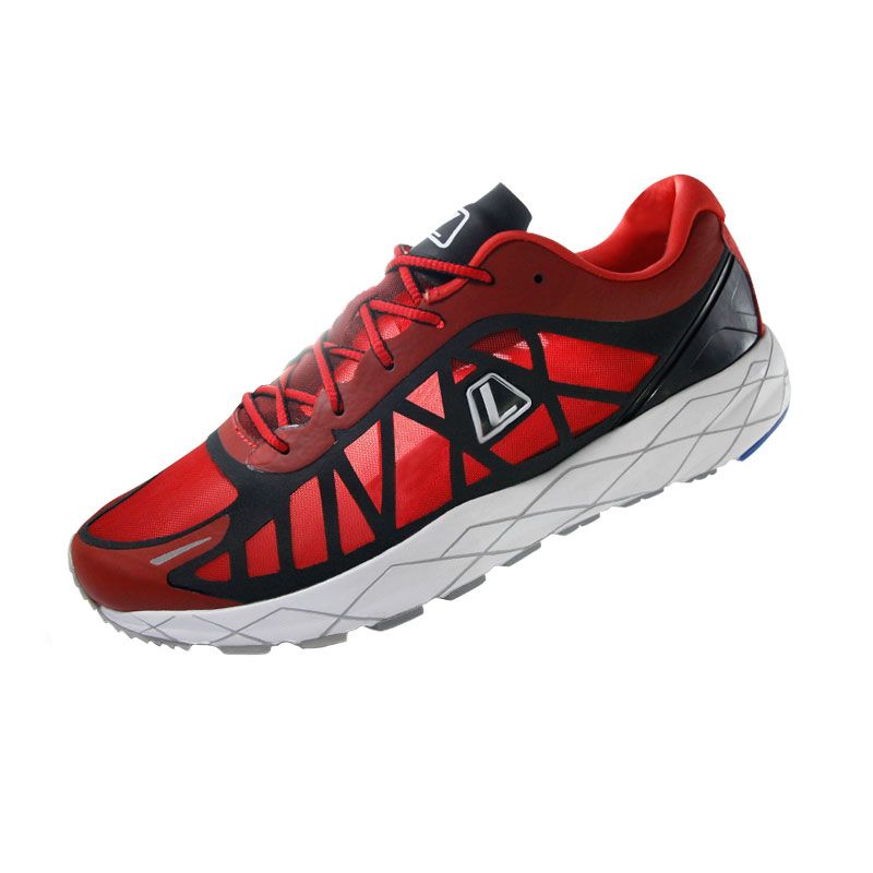 League Valiant M Red/Black Sepatu Running Pria