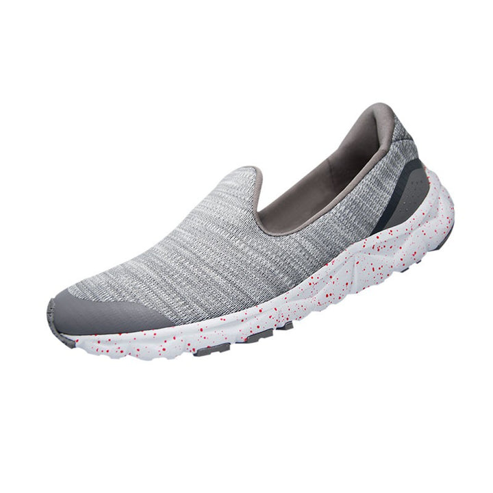 League Luna Craftedknit Grey/Pink Loafers Wanita
