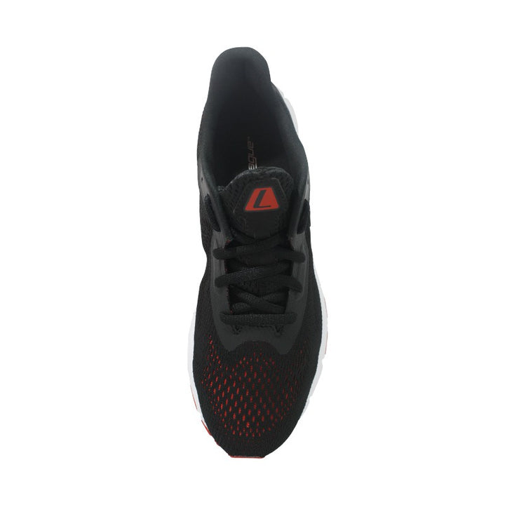 League Fireflash U Black/Black Sepatu Running Pria