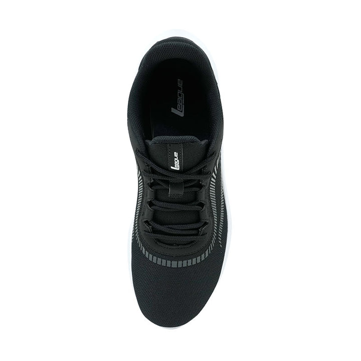 League Mask U Grey/White Sepatu Running Pria