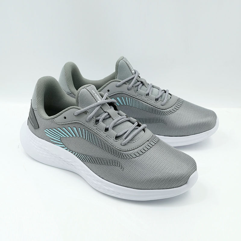 League Mask U Black/Grey Sepatu Running Pria