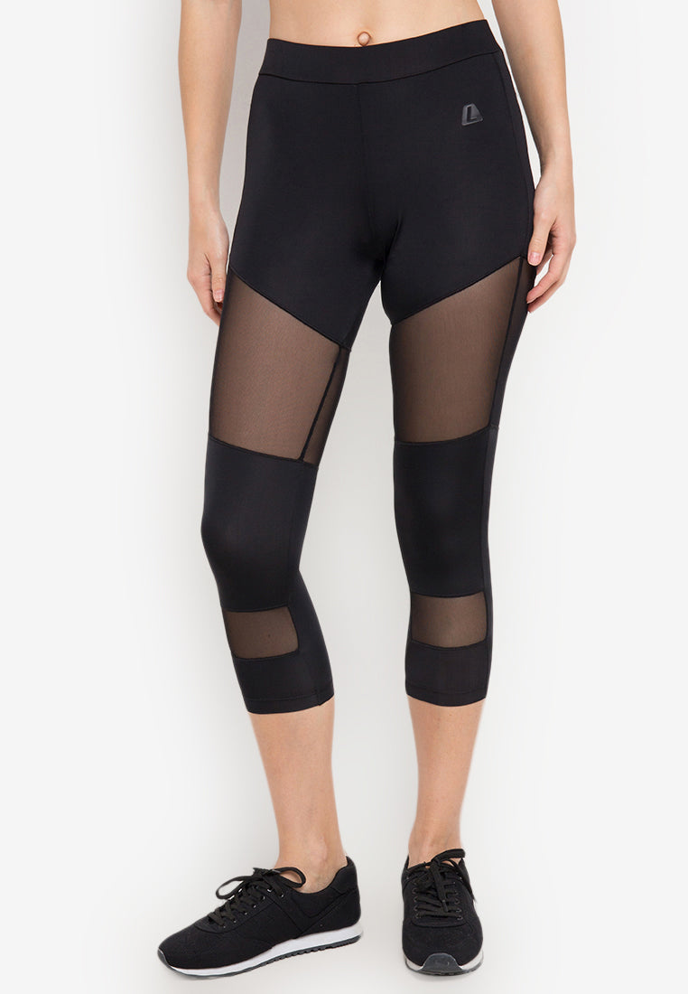 League Apparel Wanita Tights Training Web Capri W FW18WWC1001H