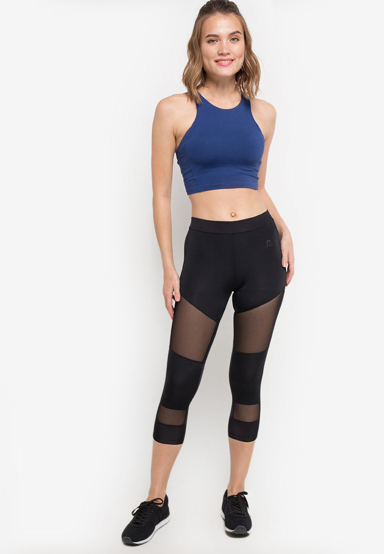 League Apparel Wanita Tights Training Web Capri W FW18WWC1001H