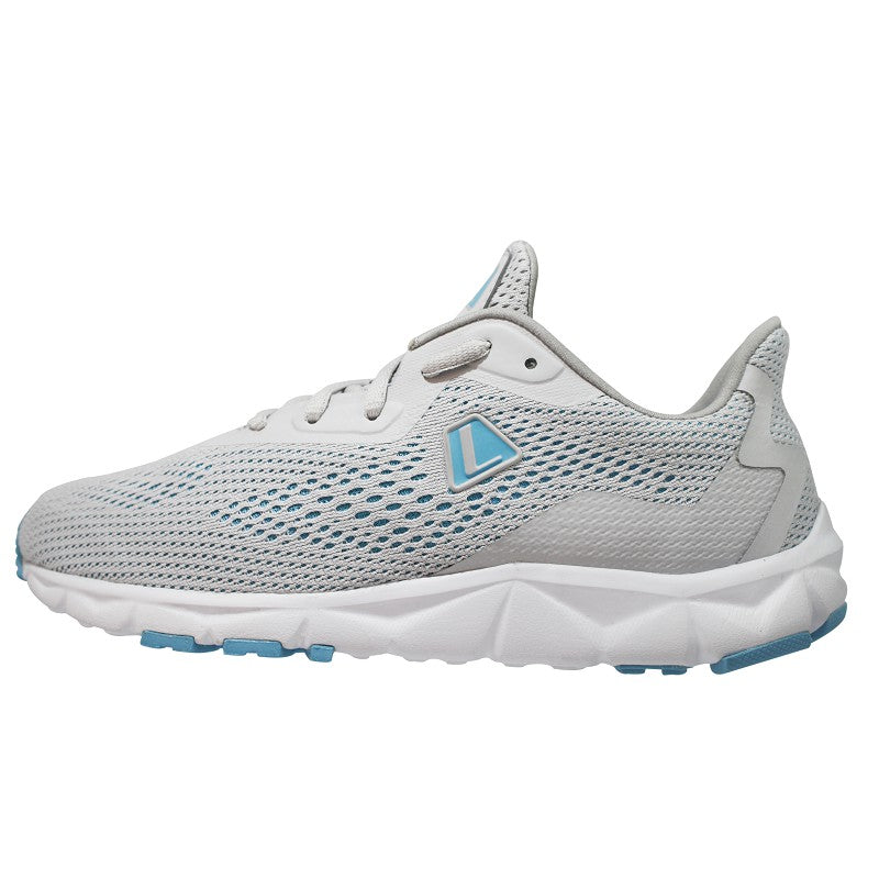 League Fireflash W Grey/Blue Sepatu Running Wanita