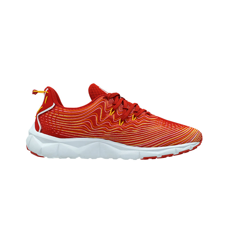 League AMP U Red/White Sepatu Running Pria
