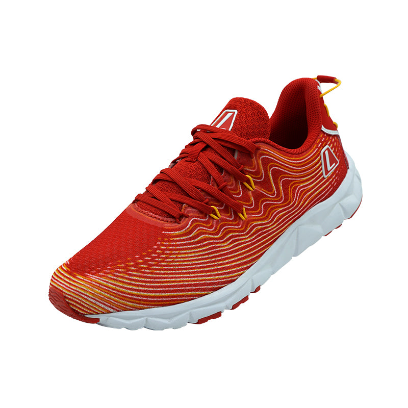 League AMP U Red/White Sepatu Running Pria
