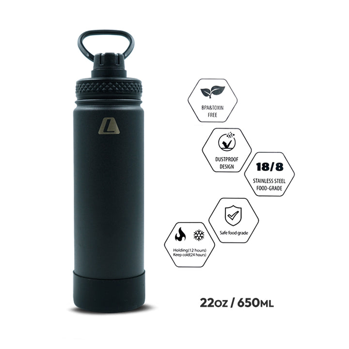Astrofit Black Tumbler 650 ML