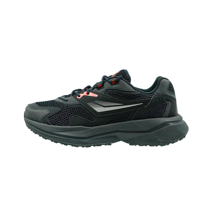Sepatu Lari Unisex Cruz TRX U Hitam/Abu-abu