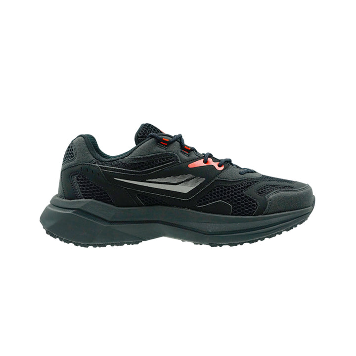 Sepatu Lari Unisex Cruz TRX U Hitam/Abu-abu