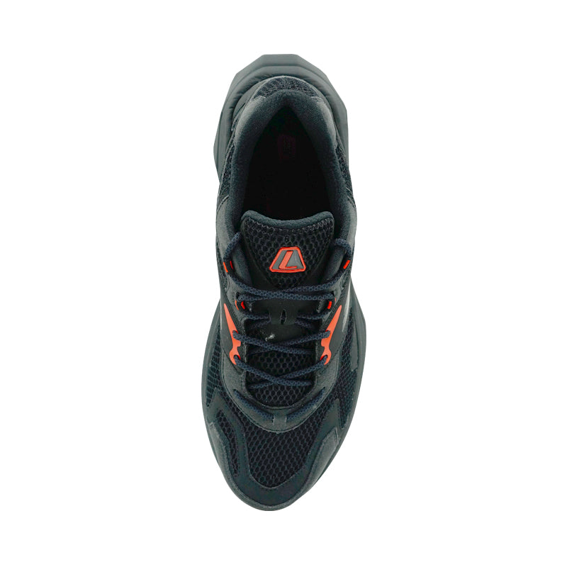 Sepatu Lari Unisex Cruz TRX U Hitam/Abu-abu
