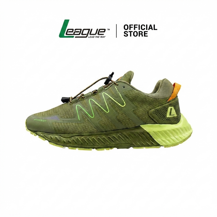 Kumo 2 Green/Green Sepatu Lari Pria