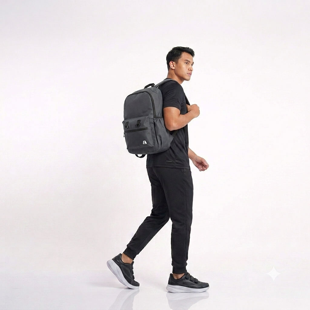 Masker Hitam/Putih Bundling Sepatu Loafers Kembali ke Sekolah