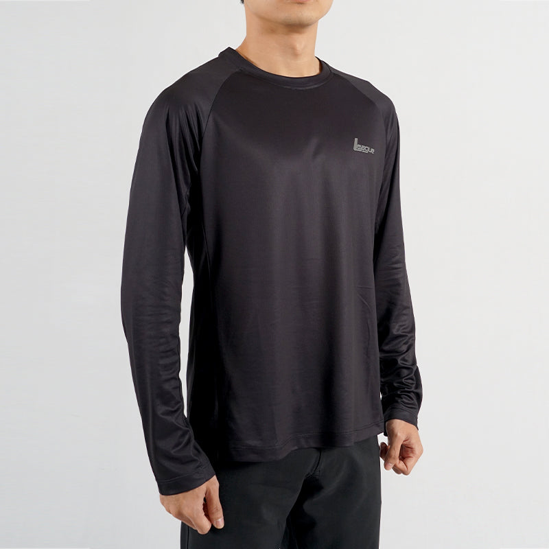 League Apparel Pria Jerseys Running M Bromel LS Jersey FW24MBL1001H