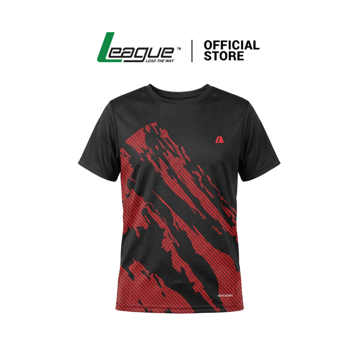 M Dabrok Black/Chinese Red SS Jersey Men