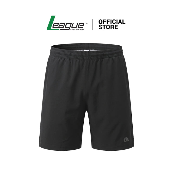 M Kayson Black 7" Running Shorts Men