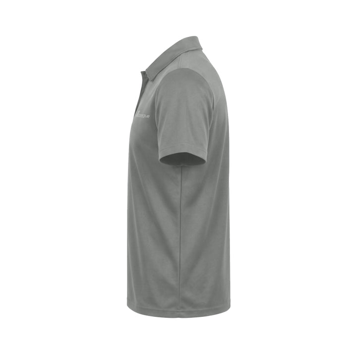 Khansa Grey Training Polo Shirt Men