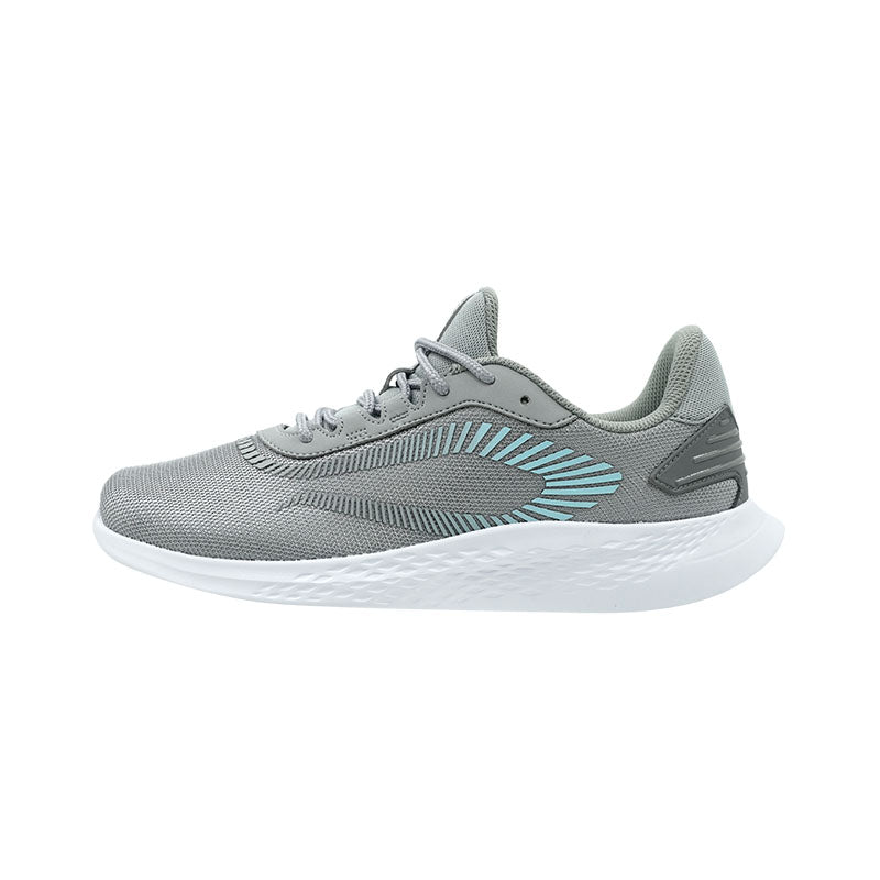 League Mask U Grey/White Sepatu Running Pria