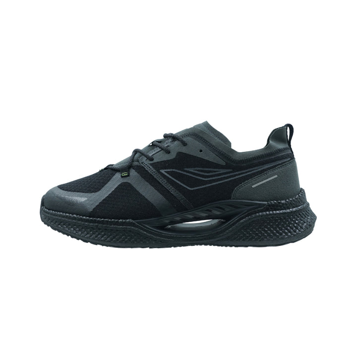 Roshe Black/Grey Loafers Pria