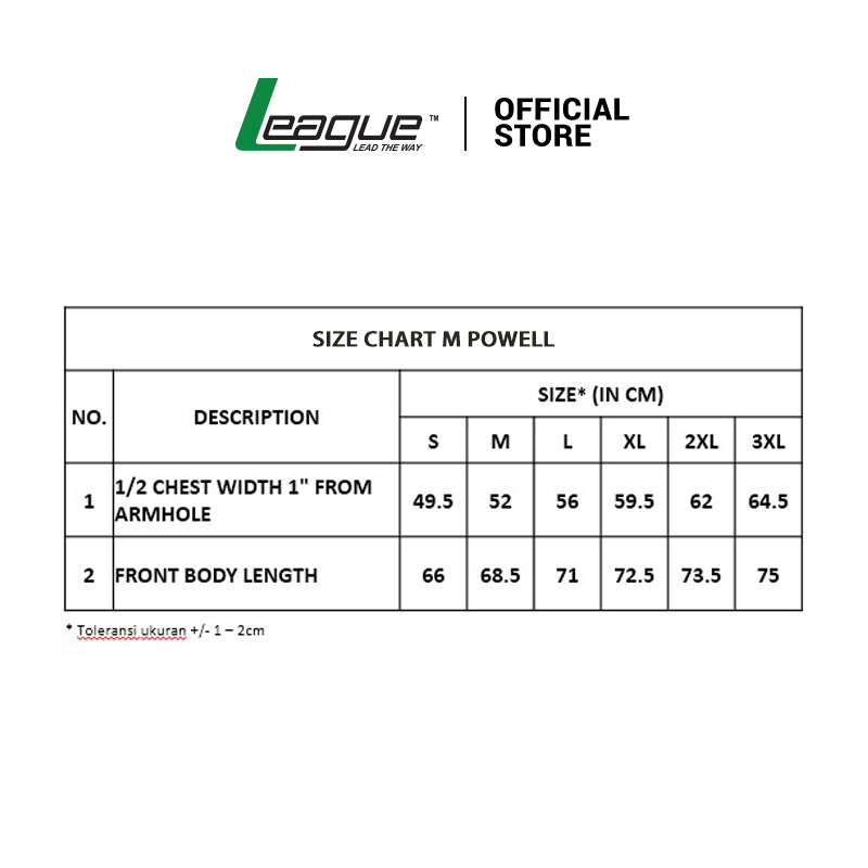 Powell LS Golf Jersey Man