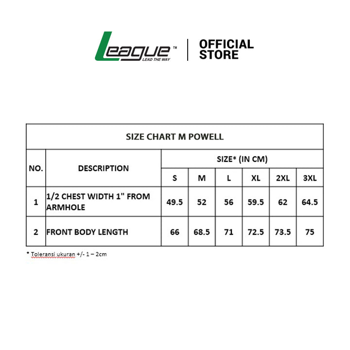 Powell LS Golf Jersey Man