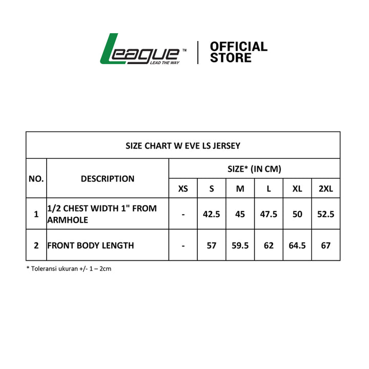 Eve LS Running Jersey Wanita
