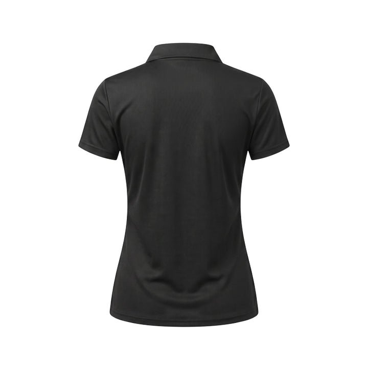 W Essential Kaos Polo Hitam Wanita