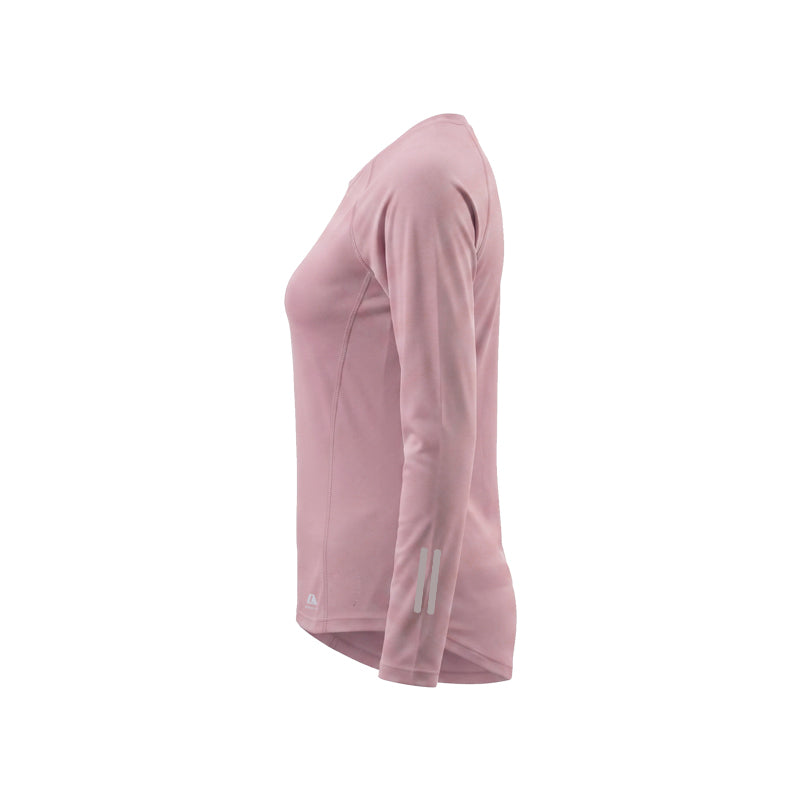Jersey Lari Lengan Panjang Wanita Eve Pink