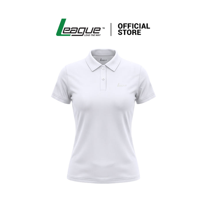 Kemeja Polo Wanita Khansa Putih