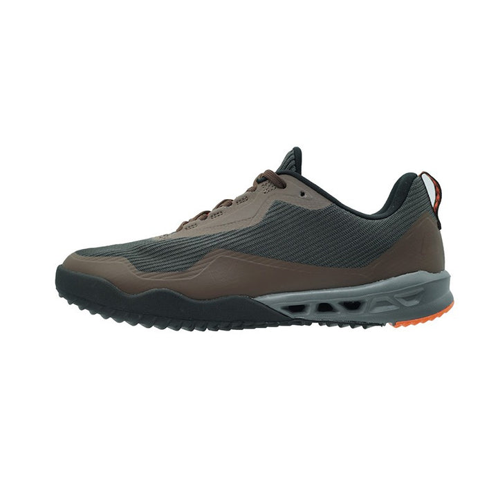 League MAGMA Grey/Orange Loafers Pria