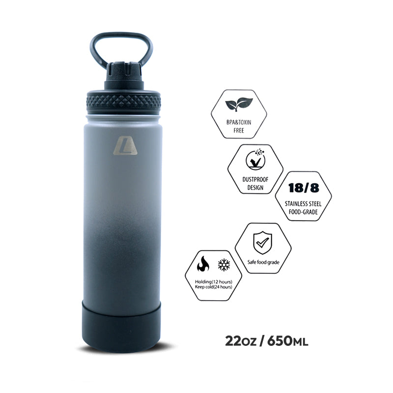 Astrofit Tumbler 650ml Dark Grey/Black